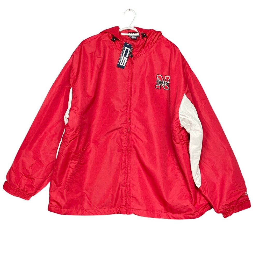 Nebraska Huskers Men's‎ XL Crable Sportswear Vintage Jacket Football NCAA 90s